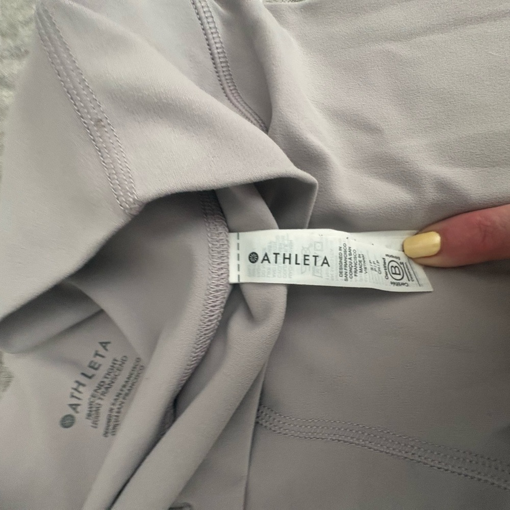 Athleta Mauve High-Waist Performance Leggings - Picture 8 of 9